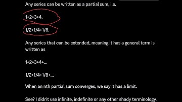 Do not use the word INFINITY - ever. It