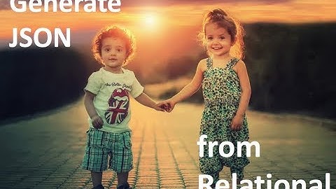 Generate JSON From Relational Data