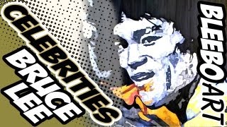 Pop Art Drawing - Bruce Lee Bleebo Art