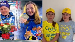 Олімпійський день-2023 з сестрами Меркушиними!