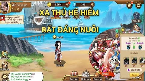 Hải Tặc Đại Chiến - Review Xạ Thủ Hệ Hiếm BOA HANCOCK Với Sức Mạnh Siêu To Khổng Lồ - TĐL Gams -HTĐC