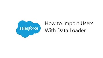 How to Import Users With Data Loader