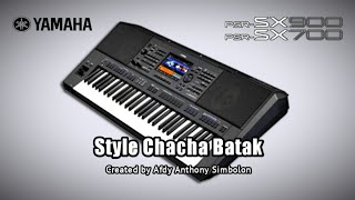 Style Chacha Batak Yamaha PSR SX900 S975 S970 S950