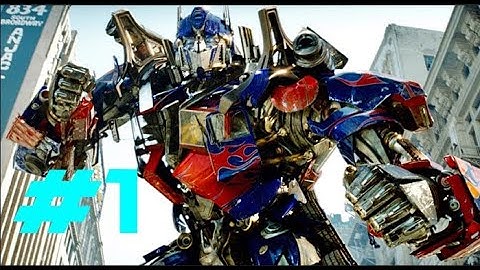 ARRIVAL TO EARTH! - Transformers: The Game (Autobots) Part 1