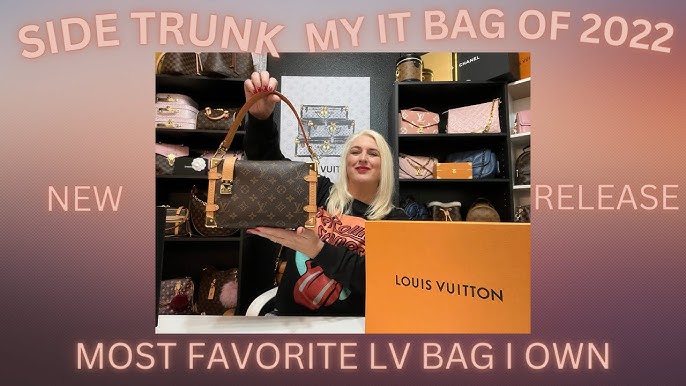 Louis Vuitton Side Trunk Bag 😍 in Tan Leather! 💯 IT Bag 2023
