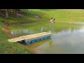 (Family Fun) How to build a floating dock for your pond