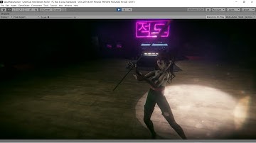 Blender Anime Mocap test in Unity