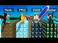 DESAFÍO de los LUCKY BLOCKS NOOB VS PRO VS HACKER VS DIOS 😂❓ LUCKY TERRORIST TOWN #5