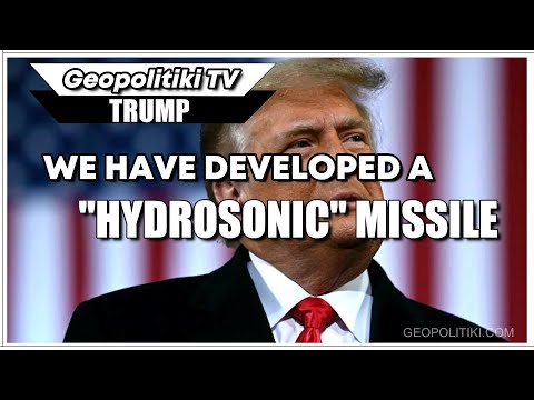 We are armed with the fastest “Hydrosonic” Missiles – US President TRUMP