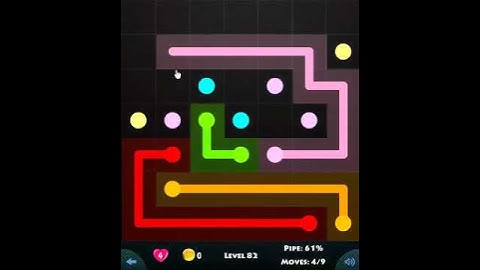 GREEN PACK LEVEL 82 - FLOW GAME ON FACEBOOK Connect the dots