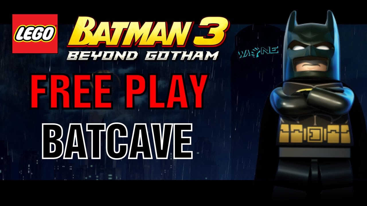 Lego Batman 3 Batcave - 100% (All Minikits, Adam West, Collectibles and  Characters) - YouTube