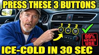 Press These 3 A/C Buttons and Your Car Goes Ice-Cold in 30 Seconds