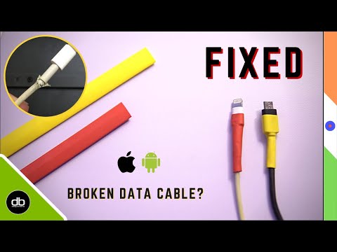 HOW TO REPAIR USB CHARGING CABLE  HOW TO FIX IPHONE CABLE  Fix ANY damaged cable with ease.