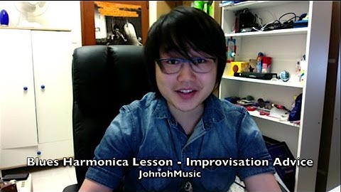 Blues Harmonica Lesson - BEST Improvisation Advice