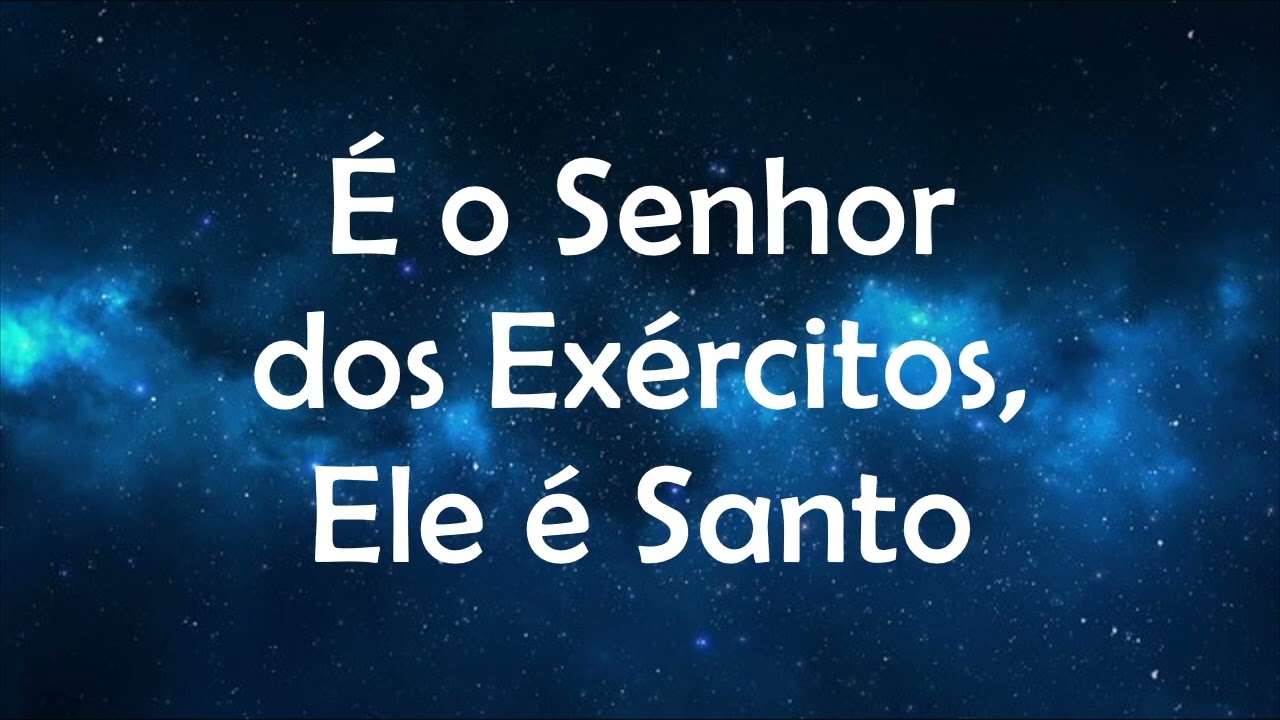 Santo - Voz da Verdade - playback com letra - by Mara para varões 