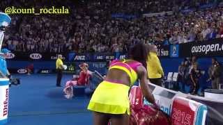 Serena Williams Farting?!