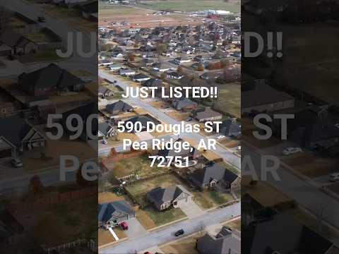 590 Douglas ST, Pea Ridge, AR home video tour