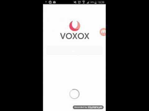 Application  Voxox (obtenir un numéro d'USA)