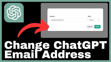 How to Change Your ChatGPT Email Address