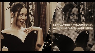 mirror stretch split slide | after effects