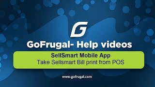 GoFrugal SellSmart - Print from POS screenshot 4
