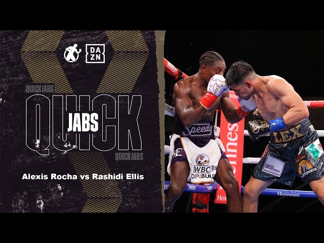 #QuickJabs - Alexis Rocha vs Rashidi Ellis class=