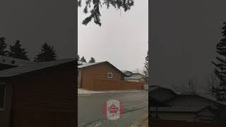 Soft Hail Calgary | Canada Scenic Beauty | Hail Storm today screenshot 1