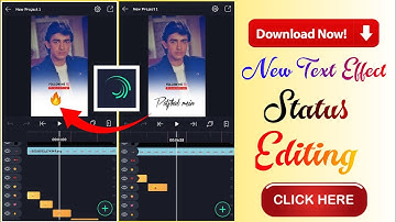 4k text effect status editing ! text effect WhatsApp status kaise banaye alight motion