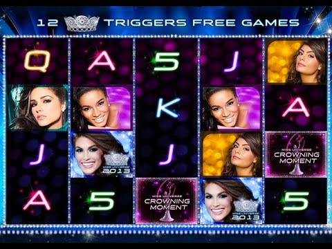 Miss Universe Crowning Moment Slot Game - 동영상