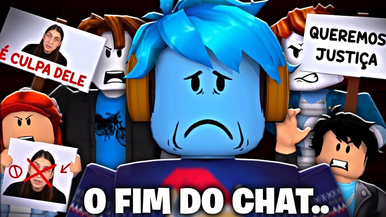 Sim, é o FIM do CHAT DO ROBLOX..😢