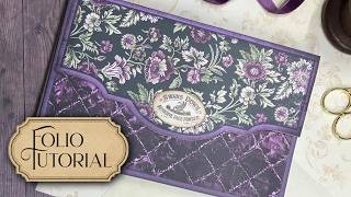 Velvet Reveries | Junk Journal Folio Tutorial Velvet Reveries | Junk Journal Folio Tutorial