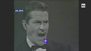 Mina: E' l'uomo per me - Amedeo Nazzari (Studio uno 1965)