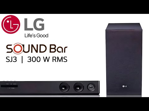 Review LG SJ3 - Nueva Barra de Sonido Bluetooth