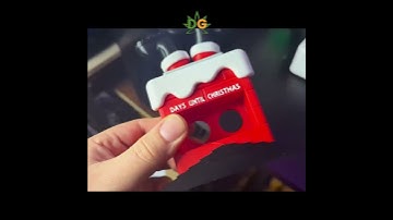 Santa Chimney Advent Calendar  #3dprinting #christmas #santa #calendar