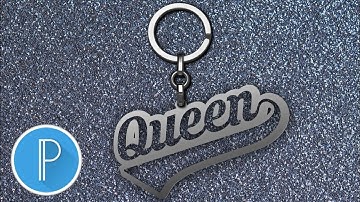 How to create key chain name text in pixellab 2023 | pixellab editing tutorials | text effect