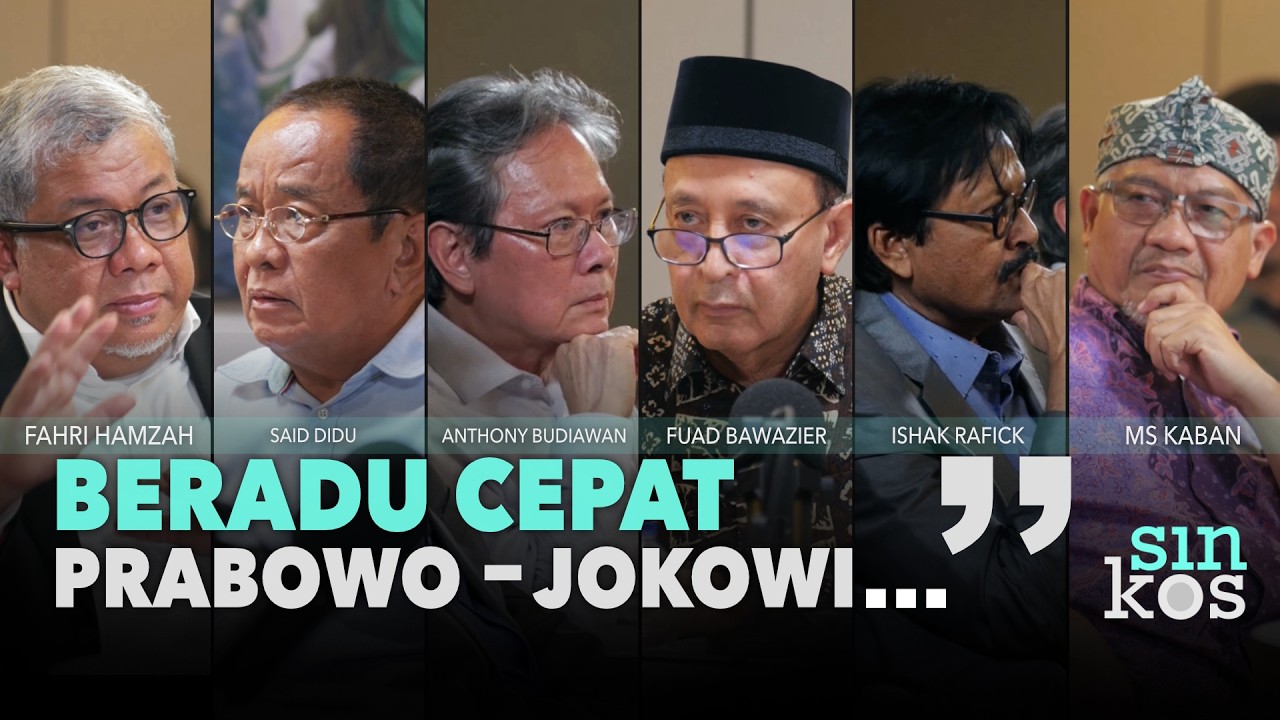 Blak-blakan: Fahri Hamzah, Said Didu, Anthony Budiawan, Fuad Bawazier, MS Kaban, Umar Al Hamid, dll