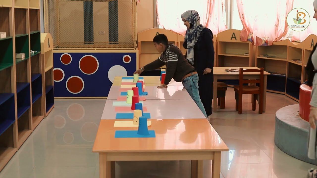 أنشطة التفريغ النفسي في مدرسة بسمة الخاصة 2021 - 2022