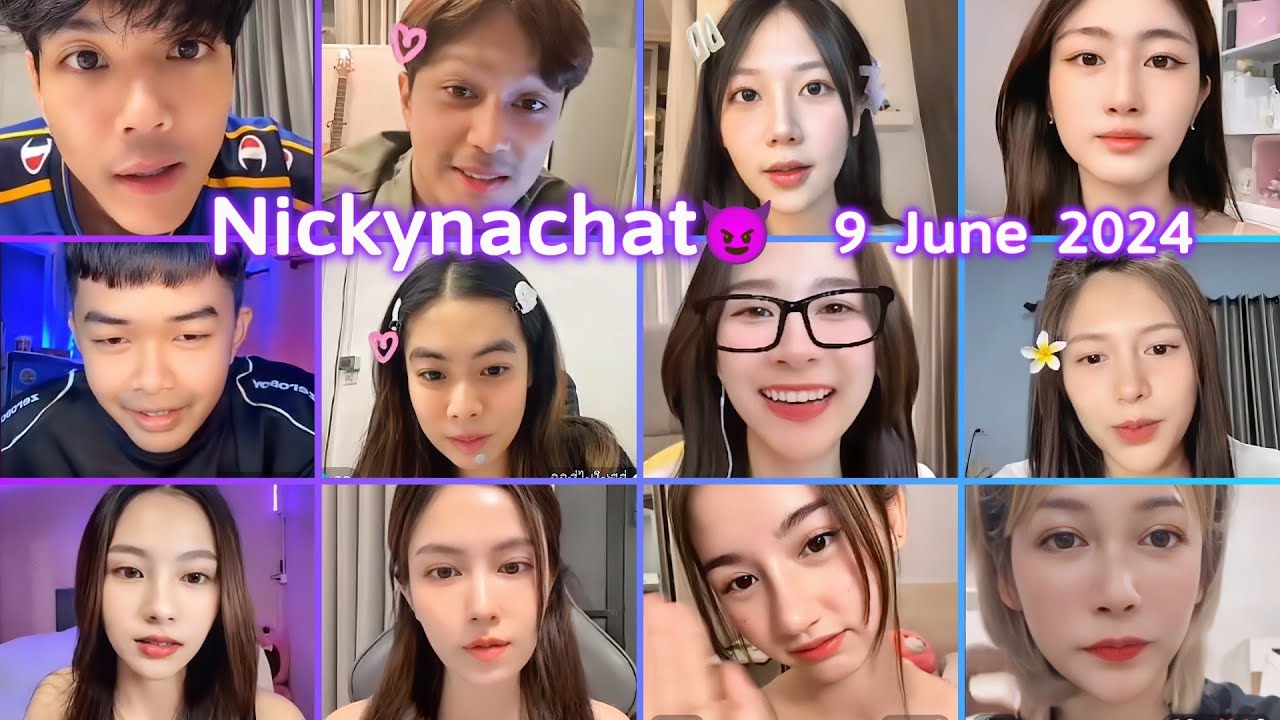 🔴LIVE ย้อนหลัง Nickynachat😈09 06 2024 😈Nicky นิกกี้ ณฉัตร