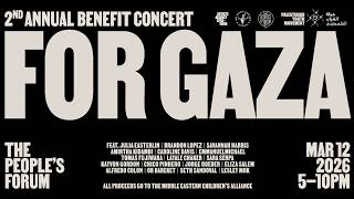 2nd Annual Benefit Concert for Gaza