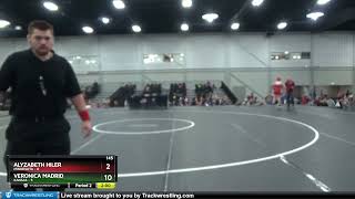 145 Lbs Round 3 (6 Team) - Alyzabeth Hiler, Minnesota Vs Veronica Madrid, Kansas 586b