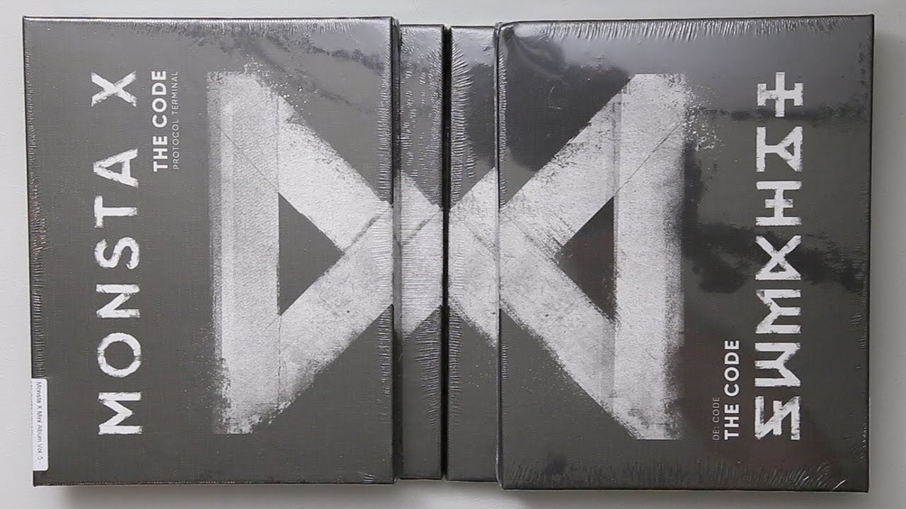 Unboxing | Monsta X Mini Album Vol. 5 - The Code (Protocol
