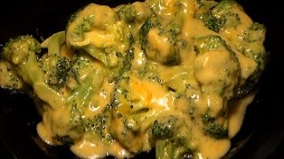 How To Make Cheesy Broccoli: Awesome Broccoli With Cheddar Cheese Sauce Recipe