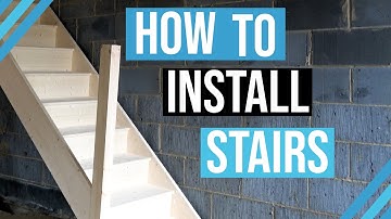 How to install a staircase