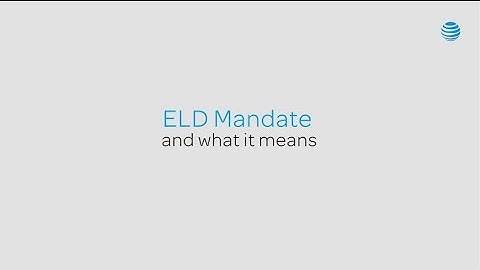 Electronic logging device (ELD) and  the FMCSA
