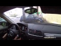 Вождение Урок №4 Ч.1 Audi Q3 Выезд с парковочного места