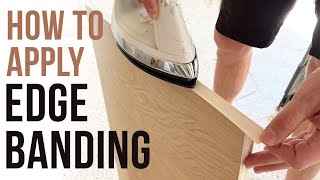 How to apply edge banding in 4 easy steps shorts asmr