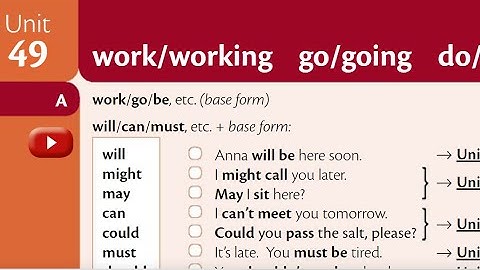 GIU_Basic_49(1) 동사원형 vs 동사+ing, 그래머인유스베이직, Grammar In Use Basic 2022