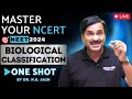 Biological classification in one shot  master your ncert  neet 2024  dr ns jain