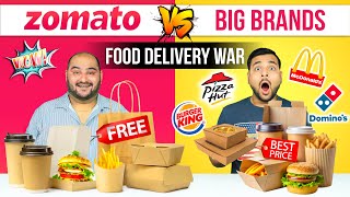 Zomato Vs Big Brands Food Delivery War | Viwa Food World