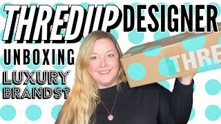 Is It  a ThredUp DIY Designer Rescue Box with Only 1 Luxury Brand? | Mystery Box Unboxing